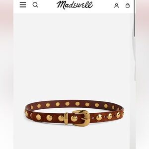madewell studded belt